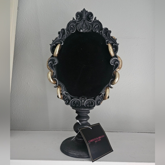 NWT Viral Christian Siriano Gothic Tabletop Mirror - Picture 3 of 5
